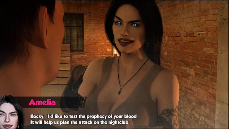 Dirty GamesXxX: Area69: i vampiri spompinano il cazzo e ingoiano la sborra -...