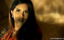 Eleganxia: भारतीय काले बाल वाली अपने सेक्सी शरीर को दिखाती है