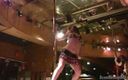 Scandalous GFs: Ragazza calda filmata in uno strip bar ballare