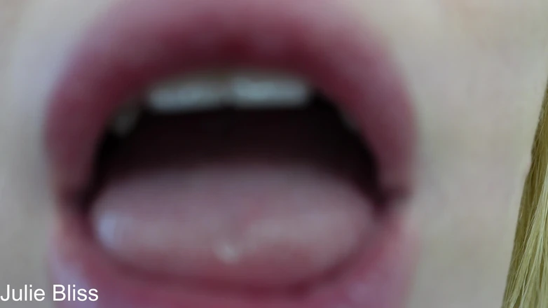 Julie Bliss: Happy Eat Day - Swallow and Digestion Documentary