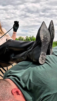 Leather Boots Control You