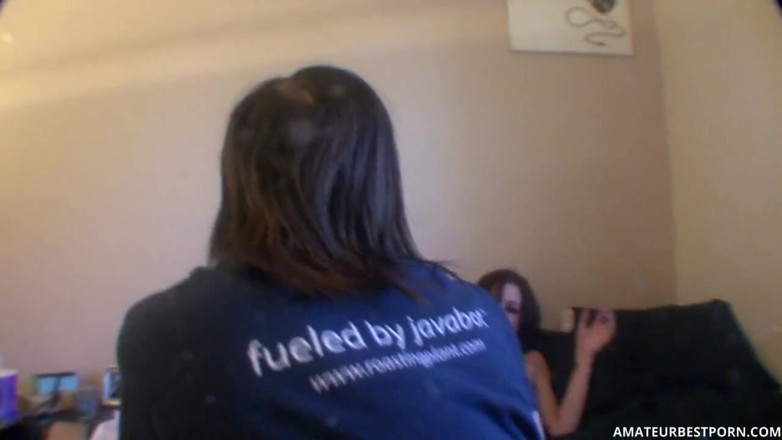 PurefilmsTv: Fiance starts great hard sex in front of cam first...