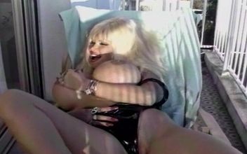 French Busty MILF Fingering Her Pussy on Casting