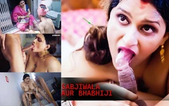 Desi Sabjiwala fute țâțe mari mature în timp ce vinde la ei audio hindi