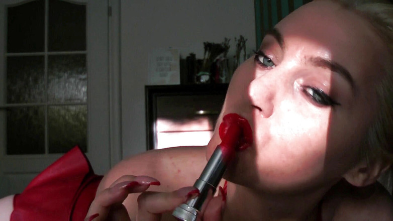 Goddess Celine: 비밀 립스틱 노예