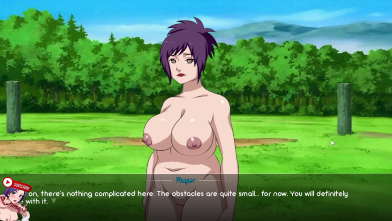 Hinata Queen: 나루토 쿠노히치의 훈련. Anko와의 훈련