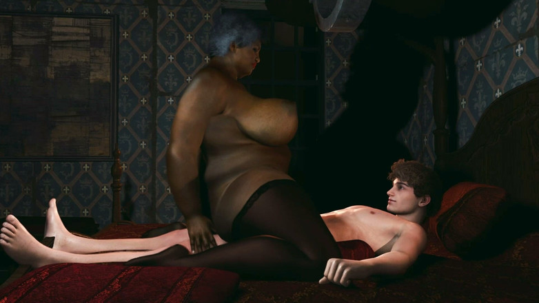 Wraith ward: Thick Black Samantha Rides on Top
