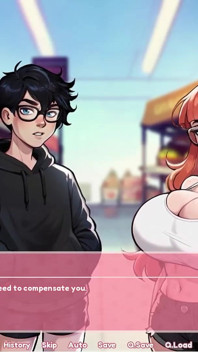 Goon Cuck n° 3, jeu de roman visuel de cocu hardcore