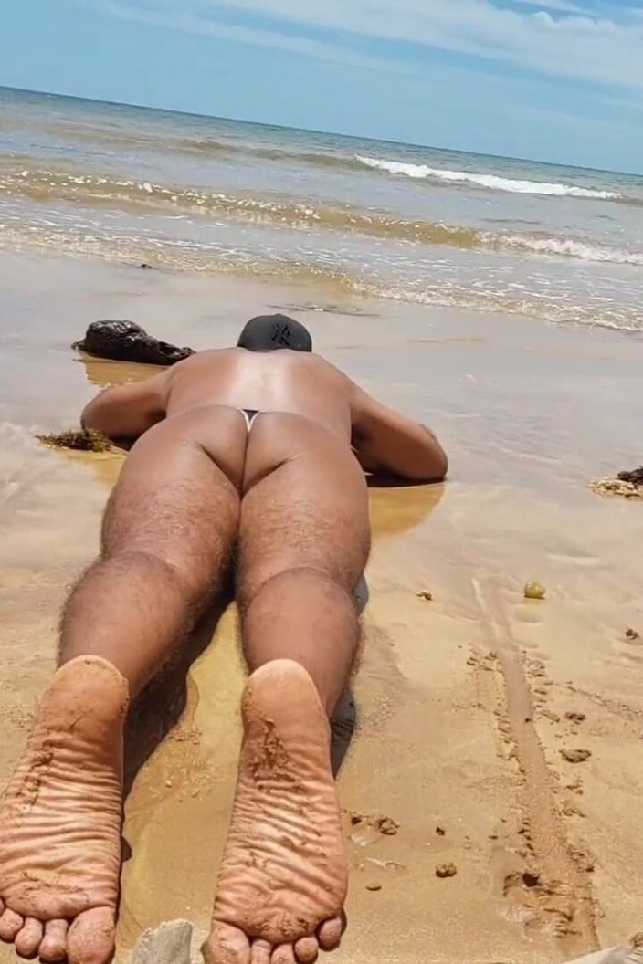 Ladysilvas: Ladysilva Nezbedná děvka na pláži chce válet do zadku