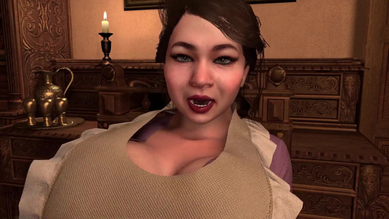 Wraith ward: Quente asiática milf empregada abre as pernas e levanta-as para...