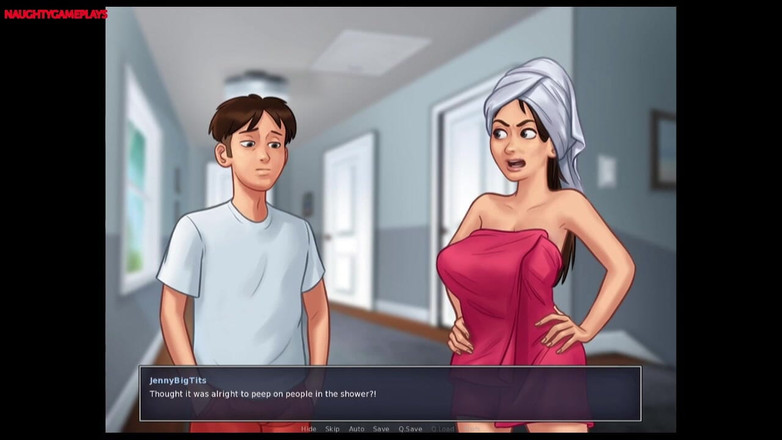 Naughty gameplays: Pervert kámoš nemůže pomoci být nadržený - Letní sága 01 od Darkcookie