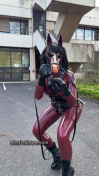 Latex Pony Girl