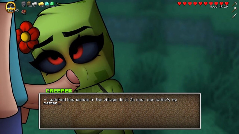 LoveSkySan69Real: Minecraft Nadržené řemeslo - Část 12 - Sexy nahá čarodějnice a kouření od Loveskysanhentai