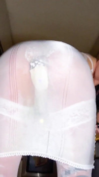 Cute Lingerie Shemale Showing She’s Panties
