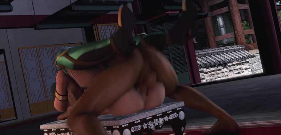 PornoWorkShop: Cosplay från mortal kombat slutade med het hård sex.