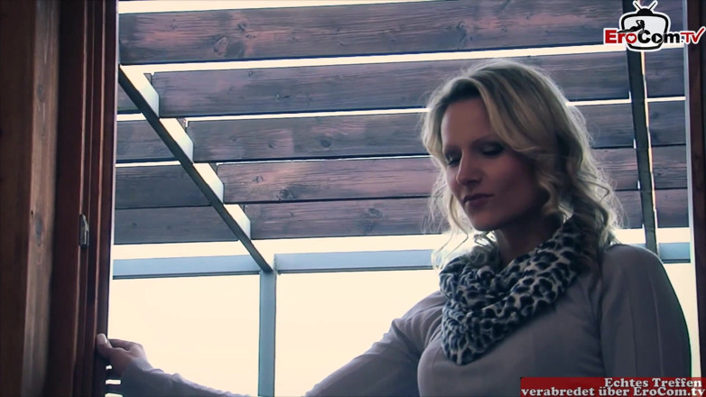 EroCom: German blonde with small tits is in the mood for...
