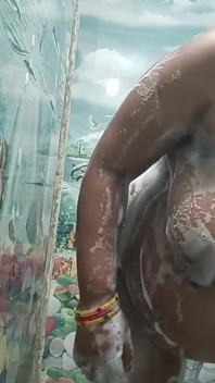bhaartiy nau mahine ki garbhavti paripakv hot patni