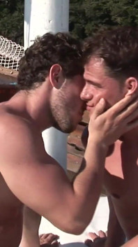 Two Men Fill Each Other with Semen While Out on the Yacht