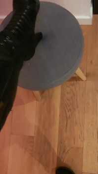Domina-outfit leder und stiefel - herrin julia