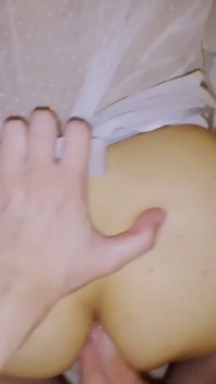 Trans Neighbour Strips off and Begs for a Creampie