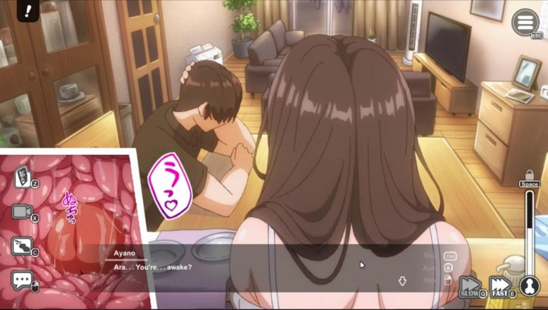 NSFWOtaku: Hentai hra - Kinjo No Hitozuma2 - Chycena zezadu! (manžel nemá ani páru)...
