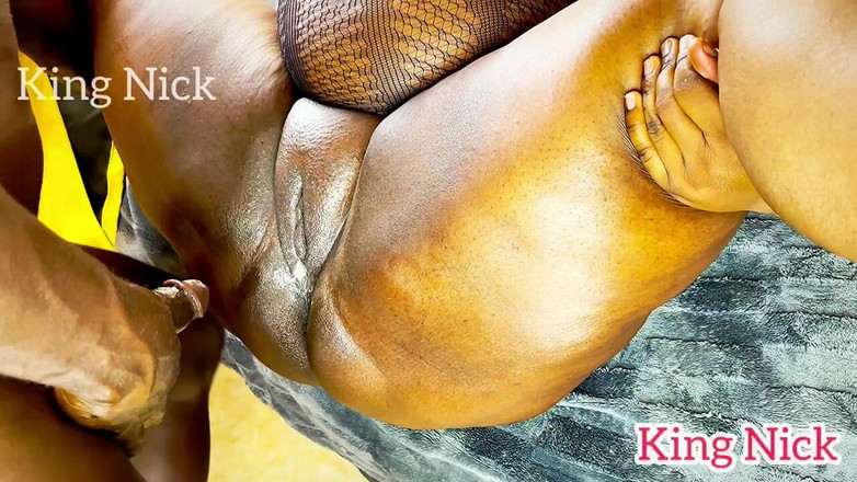 King Nick: 从阴户滴下精液 bbw 甜美的阴户充满了精液
