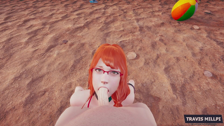 TravisMillpi: Dia da Praia: Praia da Nudez com meia-irmã ruiva