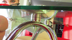 Goddess Celine: 팬티 스타킹 Findom 사무실 지배