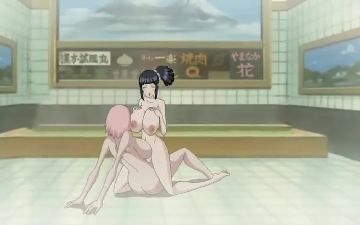 LoveSkySan69Real: Naruto - Sakura Vs Hinata Big Hentai Strong Futa Battle P43