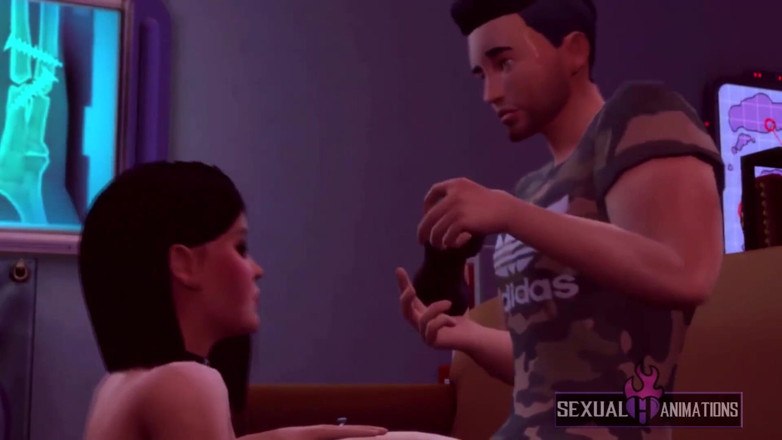 Sexual Hot Animations: My girlfriend sucks my dick while I play PS5 - Sexual...