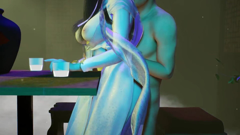 Why fuck so hard: Penari telanjang toket besar 3d menggoda kontol besar untuk menyetubuhi memeknya...