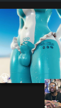 Cute Inflatable Transgender Demonstrates Her Semen Water for Anyone Who’s Fucking Thirsty
