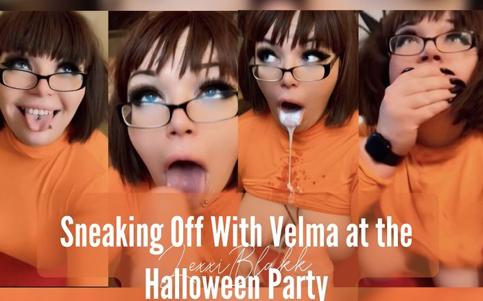 Lexxi Blakk: Fugindo com Velma na festa de Halloween