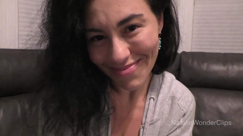 Natalie Wonder: Horny size queen Milf loves feeling how you fill her