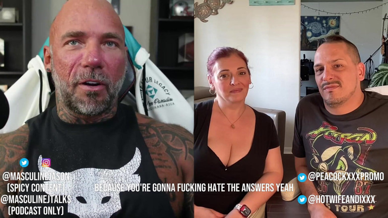 Raw and Uncensored with Masculine Jason: Redenção entrevista casal pavão episódio 11