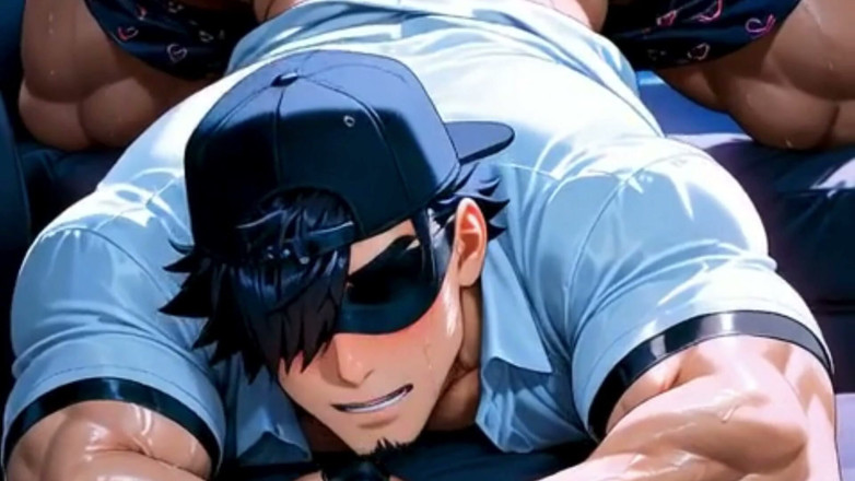 Real narrated fantasy Hentai: Hentai Yaoi First Anal - Big Ass Married Men Fuck and...