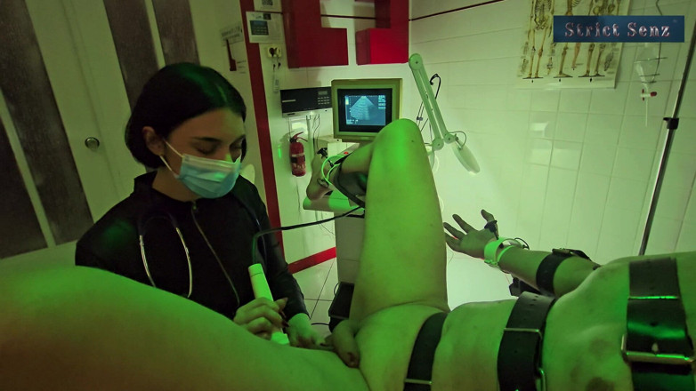 Strict Senz: Dr. Lady Medea Onderzoek Bizarre Harde Bondage CBT En Medische...