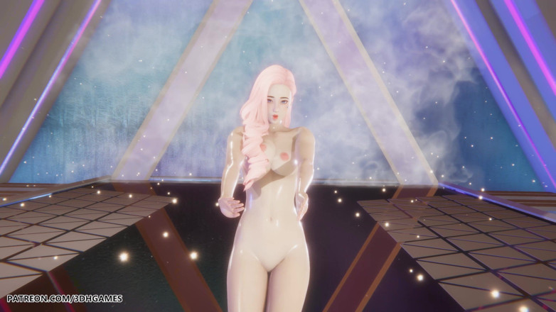 3D-Hentai Games: Minnie - Cherry Sky - Serafine sexig naken dans