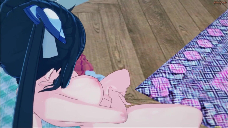 Hentai Smash: Hestia se doigte dans sa chambre jusqu’à ce qu’elle jouisse....