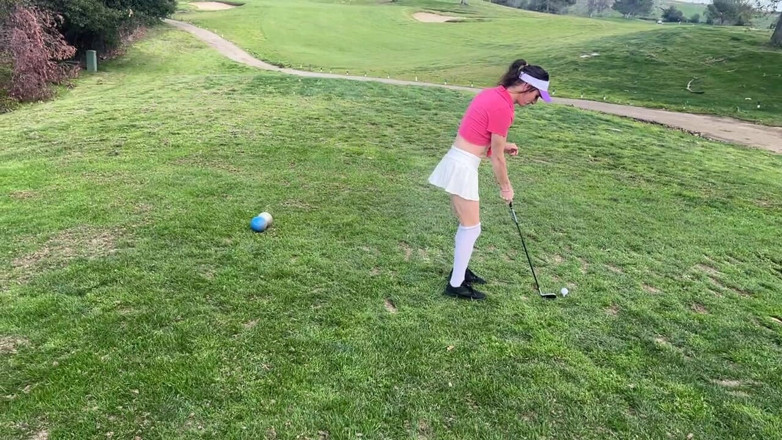 Sasha's Dollhouse: Kapri &amp; Sasha Golfing