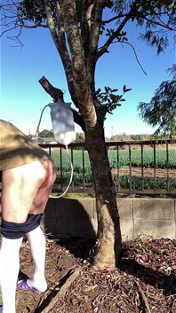 Self-training No. 75: Milk Enema Endurance Walk