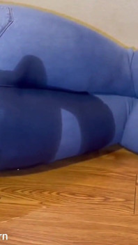 Tied up Pissing My Pants