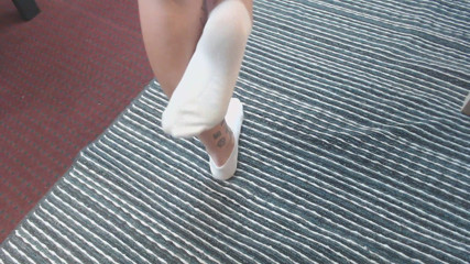 Abby Anna: Calcetines bonitos blancos