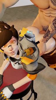 Hanzo Riders Tracer ki gand jordaar - overwatch parody