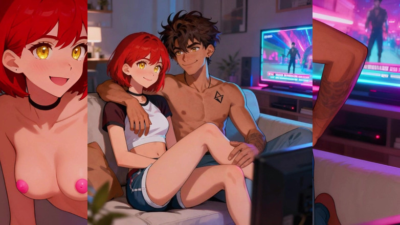 Sdanimacionescol: Beautiful Akari Hentai Has a Hard Fuck - Anime- Audio w...