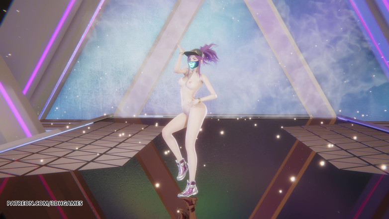 3D-Hentai Games: [mmd] Aespa - Supernova Akali Sexy Dance League of Legends Hentai...