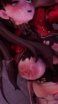 Fate Grand Order - Rin Tohsaka Gangbang Tandas Awam - Animasi Hentai 3D