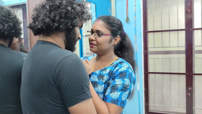 Vaigavarun45: Step Mom and Step Son Hot Fuck While Wife Not...