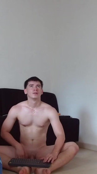 Heteroseual Boy Doing Naked Exercise While They See Him