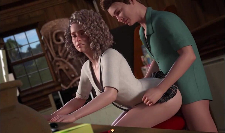 Dirty GamesXxX: Treasure Of Nadia: Facet z ogromnym kutasem rucha dziewczynę z...